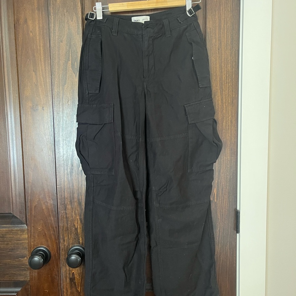 TNA Black Straight Leg Pants